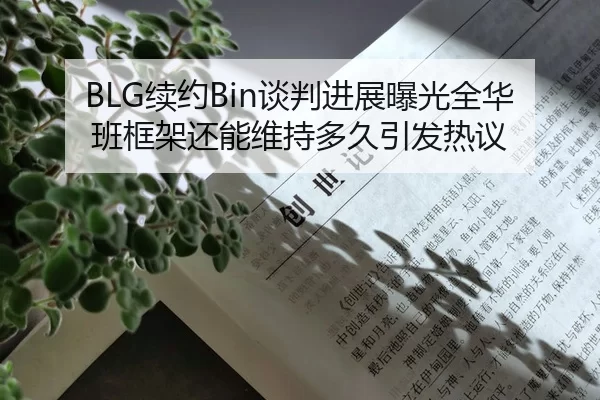 BLG续约Bin谈判进展曝光全华班框架还能维持多久引发热议